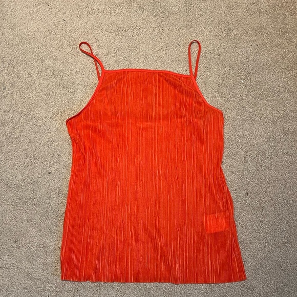 Club Monaco orange tank - Picture 2 of 4